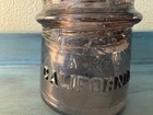    deep Plum Purple A007 California Glass Toll Insulator   