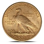 Pre-33  10 Indian Gold Eagle Coin  vf  Random Year