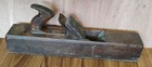 Vintage Wooden Bench Plane 17  X 3  W  Hancock Tool Co  Blade