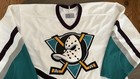 New Nt Vintage 90s Anaheim  mighty  Ducks Away Ccm Center Ice Jersey Sz 52 Nhl