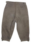 Knee High Leather Pants girls Traditional Pants trousers In Gray In Size 152