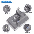 7000mah Battery For Dyson V7 Absolute Mattress Handheld Vacuum Cleaners Battery