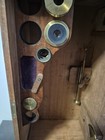 Vintage Brass James How Foster Lane London Microscope Kit With Original Case