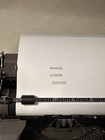 Vtg 1950 s Royal Quiet Deluxe Ag-series Drab Gray green Deco Typewriter W case