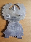 Sterling Silver Native American Zuni Eldred Martinez Knifewing Pendant Pin Fuaf