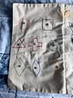 Vintage Handmade My Quiet Book Cloth Activity Busy Book Folk Art Primitive