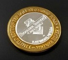 Boulder Station Hotel   Casino  Ltd Ed   10 Gaming Token   999 Fine Silver 