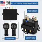 Wireless Winch Remote Control Kit  12v 250a Winch Solenoid Relay Contactor   12v
