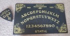 Rare Drueke Mystic Soothsayer Black Ouija Board Vtg  1940s W  Planchette No Box