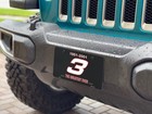 Vintage Nascar Dale Earnhardt 50th Memorial Aluminum License Plate Car Tag