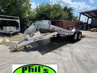 2025 Sure-trac 22  Aluminum Equipment Hauler Power Tilt Car Hauler Equipment