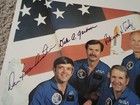 Nasa Space Shuttle Challenger Sts-8 Crew Autographed Photo