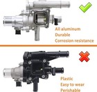 Engine Coolant Thermostat Housing Assembly Fits For Chevrolet Sonic Cruze 1 8l