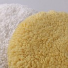 7 Inch Wool Buffing Pads100  Natural Wool Double Side Compound Cutting Polishing