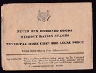 Ww11 - War Ration Book  4 With Many Unused Stamps