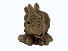 Vintage Whimsical Frumps Rhino Figurine D d Studios Texas Usa Resin Collectible