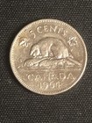 1964 Canada   Canadian 5 Cent Nickel Elizabeth Ii - Fair good Condition