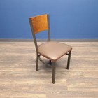 Used Metal   Wood Dining Chair   Stock No  937777