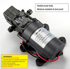 Bomba De Diafragma 12v 1 2 Gpm 80 Psi Autocebante Para Atv Y Barco  Nuevo