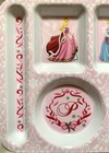 Disney Princesses Hard Plastic Cafeteria Style Divided Food Tray 10  X 14  Used