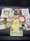 50 Vintage Original French Liquor Label Collection 1920s-40s Bottle Labels Lot