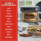 Extra Large French Door Air Fryer Toaster Oven Combo With 26qt Capacity 24