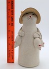 Solveig Cox Cat Figurine Carrying Mice Whimsical  8 In High Ex-cond