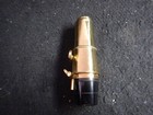 Vintage Vandoren Ligature And Cap France Alto Saxophone Unmarked Mouthpiece