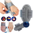 Hallux Valgus Bunion Corrector Splints Straightener Big Toe Foot For Pain Relief