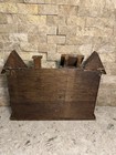 Vintage Rare Enesco Thimbleville Wooden Thimble Display Shelf From 1983 Pristine