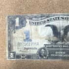  1 U s  Silver Certificate Blue Seal Banknote Serial R27161795a Circulated
