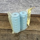 Vintage Bmx Axle Pegs Pair Nos Blue Aluminum 4in Old School Freestyle 1980s