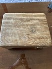 Vintage Handmade Rustic Primitive Wood Step Foot Stool