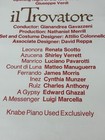 Luciano Pavarotti Met Metropolitan Opera Cast Poster 1976 11 5x21 Il Trovatore