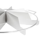 Sotehc Stainless Steel 10-cut Pie Cutter Versatile Designs Dishwasher Safe     