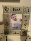 Disneys Pooh   Friends Picture Frame My First Tooth My First Curl Baby Gift