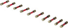 10-pack Replacement High Intensity Red Bulbs Fits Otc 3633   3639 Test Lights