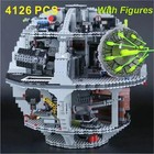 New 4016pcs Death Star Creative Model Building Blocks Set With All Figs