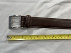Kirkland Signature Men s Brown Italian Full Grain Leather Belt Size 36 Euc
