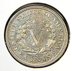 1891 Proof Liberty Nickel Nice Bu Light Tone Chrc