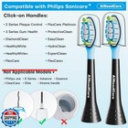 12 Pack Toothbrush Replacement Heads For Philips Sonicare  Electric Brush Hea