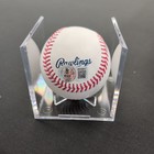 Jeff Bagwell Rawlings Hall Of Fame Signed Autograph Baseball Becket Auth 