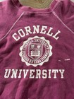 Vintage 50s 60s Champion Cornell University Shortsleeve Sweatshirt True Vintage