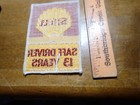 Shell Oil Tanker Driver Truck Safe Driver   Patch  B0x B  1