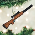 Old World Christmas Blown Glass Ornament For Christmas Tree  Rifle