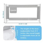 54  1 4m 70  1 8m 78  2m Bed Rails Guards Gray Toddlers Kids Safety Fence