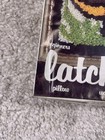 Vintage Mushroom Latch Hook Rug Kit 12x12 Pillow Picture 1976 Betty s 70s Sealed