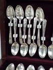 Wm Rogers 32 Presidential Commemorative Spoons Silver Plate President Vtg