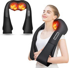 Electric Shiatsu Back And Neck Massager With Heat Deep Tissue Kneading Shoulder