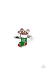 Paparazzi Starlet Shimmer     christmas    rings Set Of 5       new Release 2021    